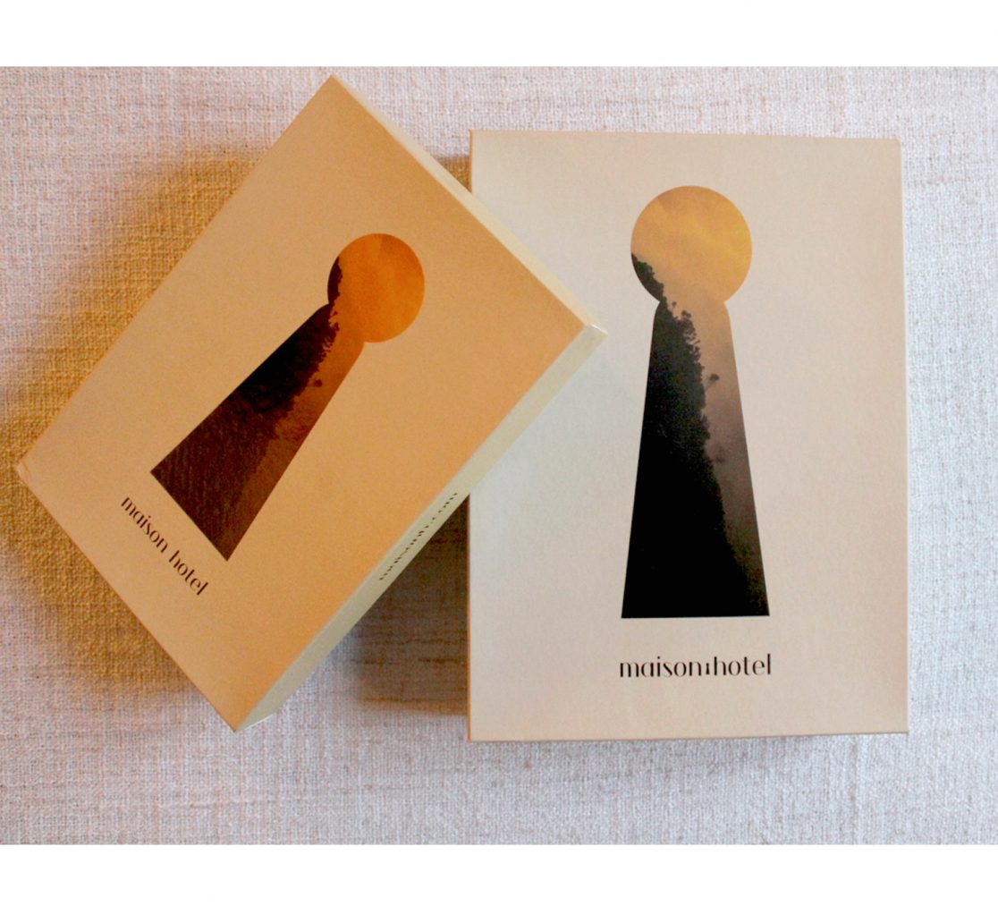 Diseño creativo de packaging para maison hotel the brand. Fashion Branding and Art Direction: Sandra Santos Madrid 2015